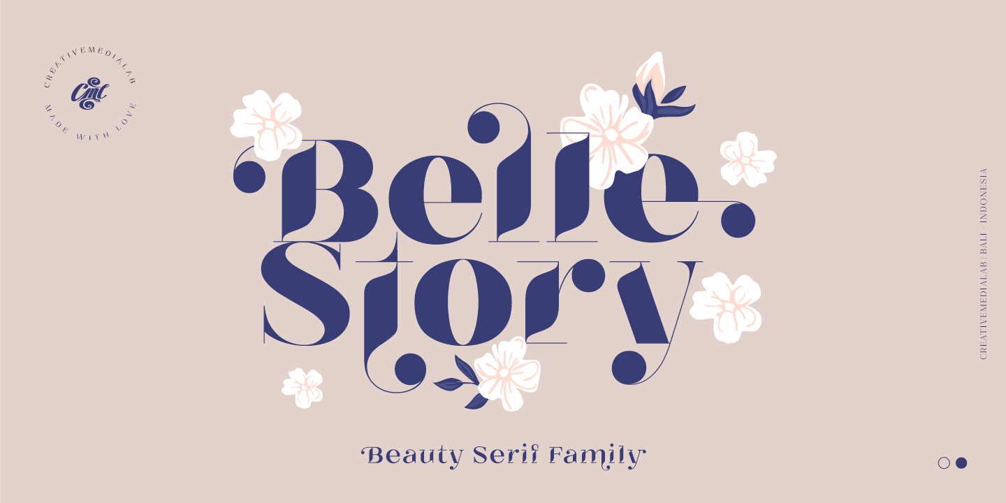 Example font Belle Story #11